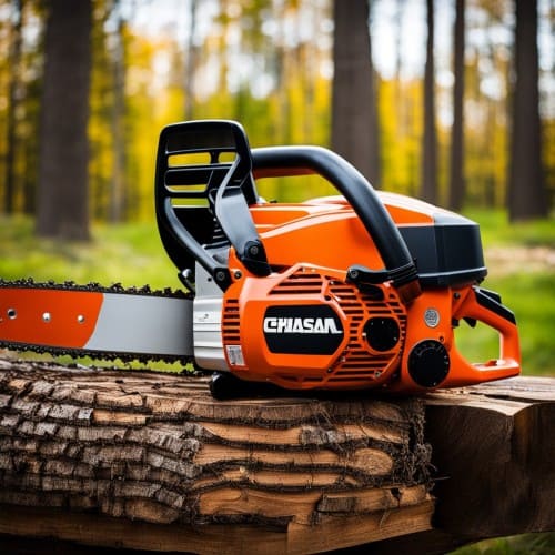 how to store a chainsaw so it doesn't leak oil
